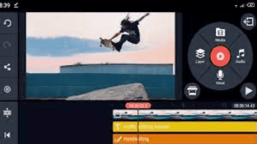 Kinemaster color grading software on mobile