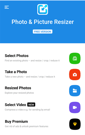 Photo & Picture Resizer content