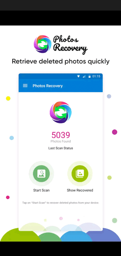 Photos Recovery Content