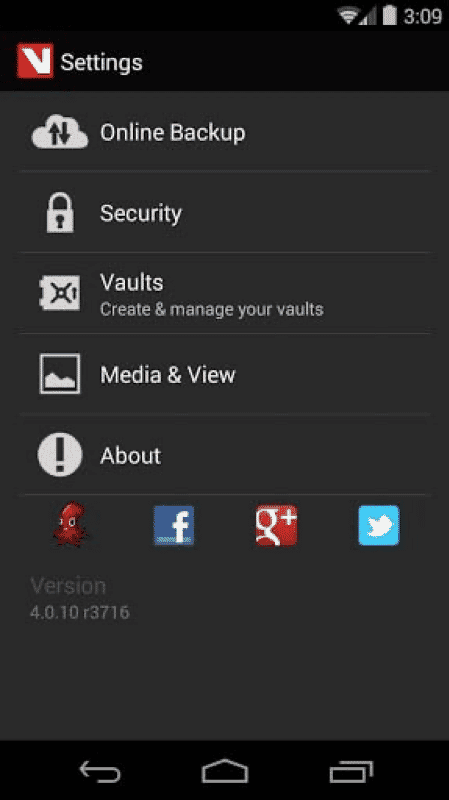 Vaulty Content app to hide photos