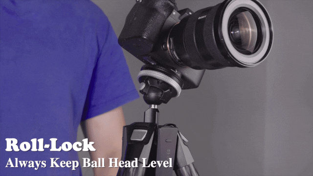The Theta roll lock feature.