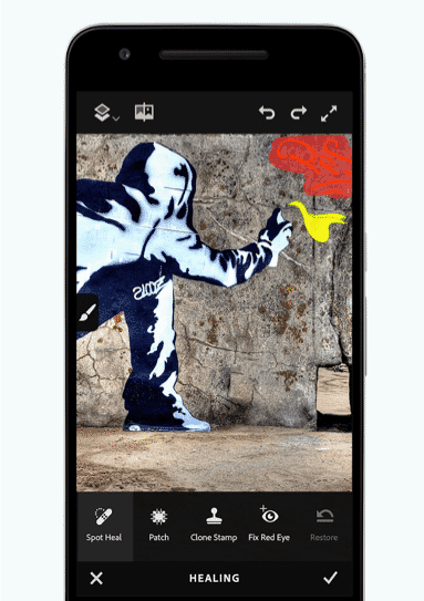 Adobe Photoshop Fix app