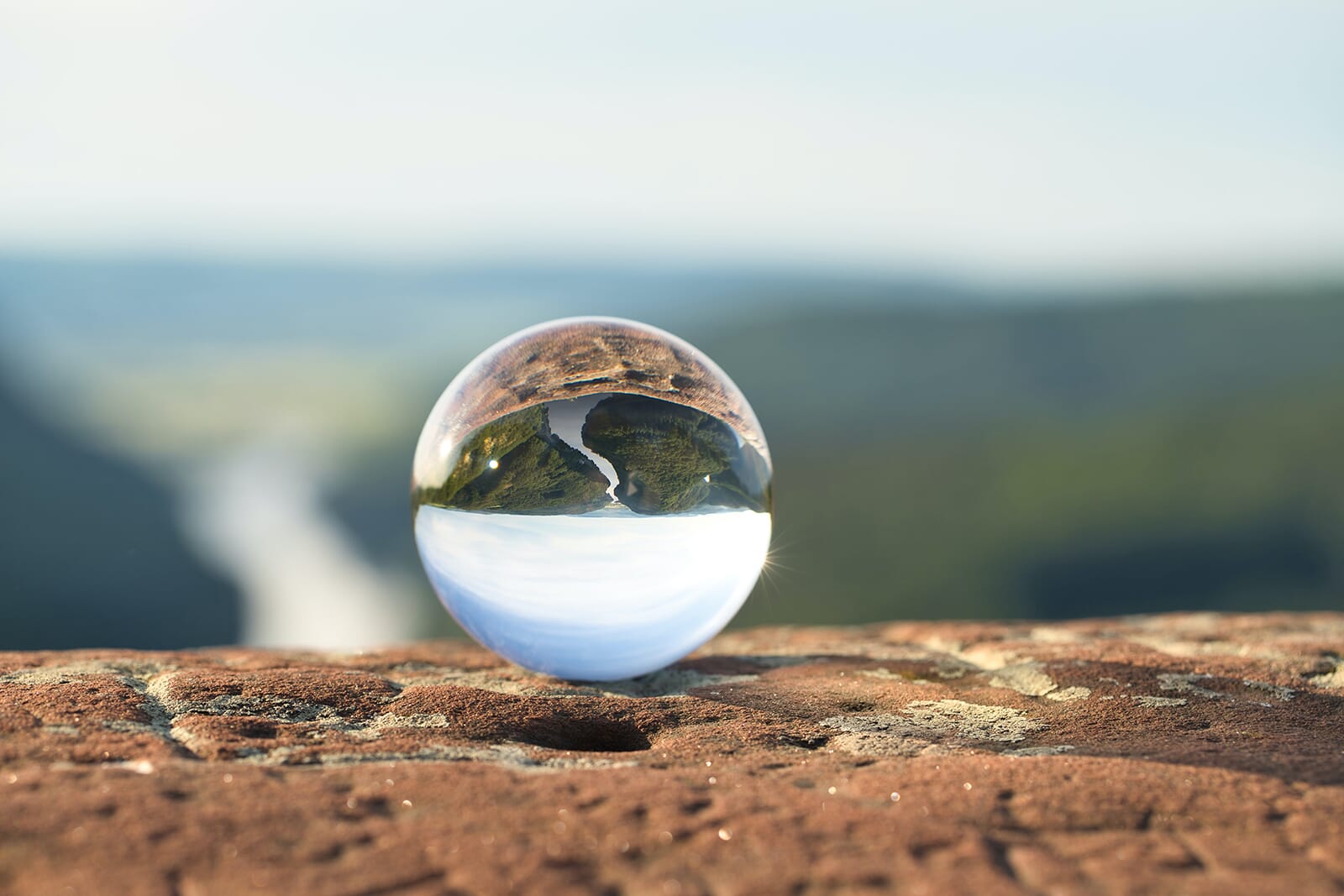 Lensballs are brilliant for artistic landscape photos