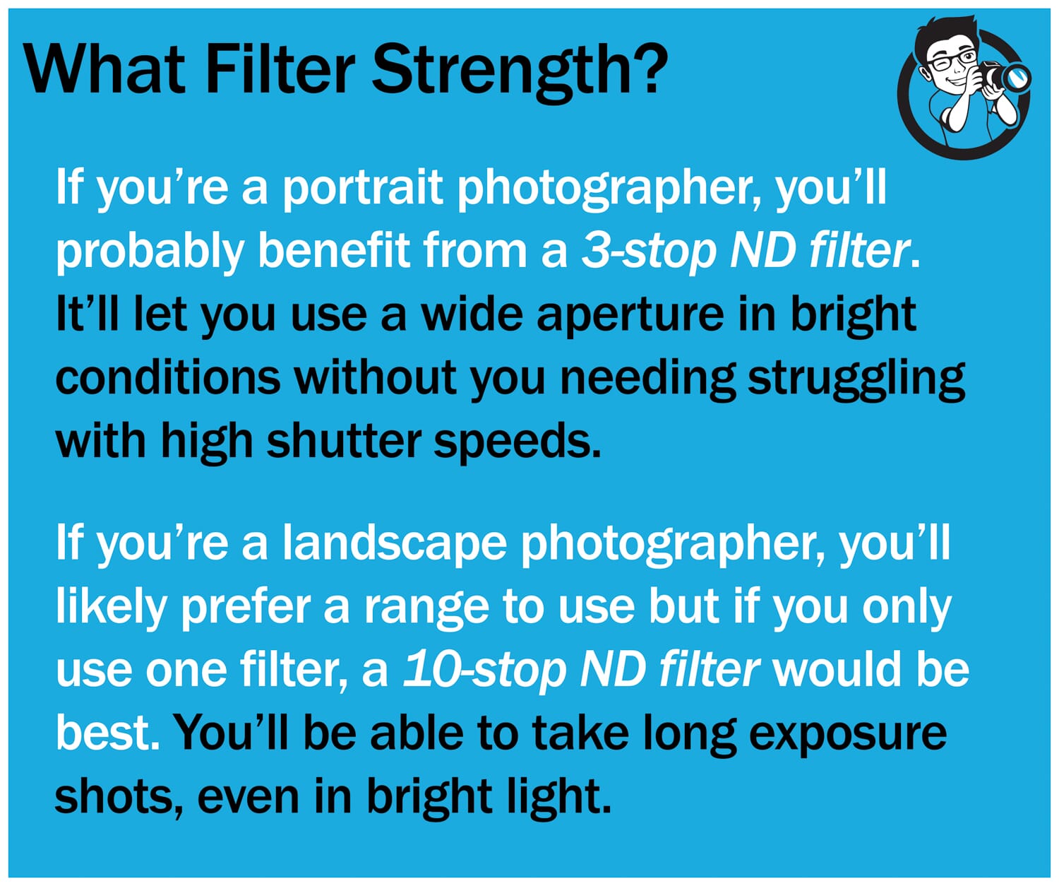 Filter strength