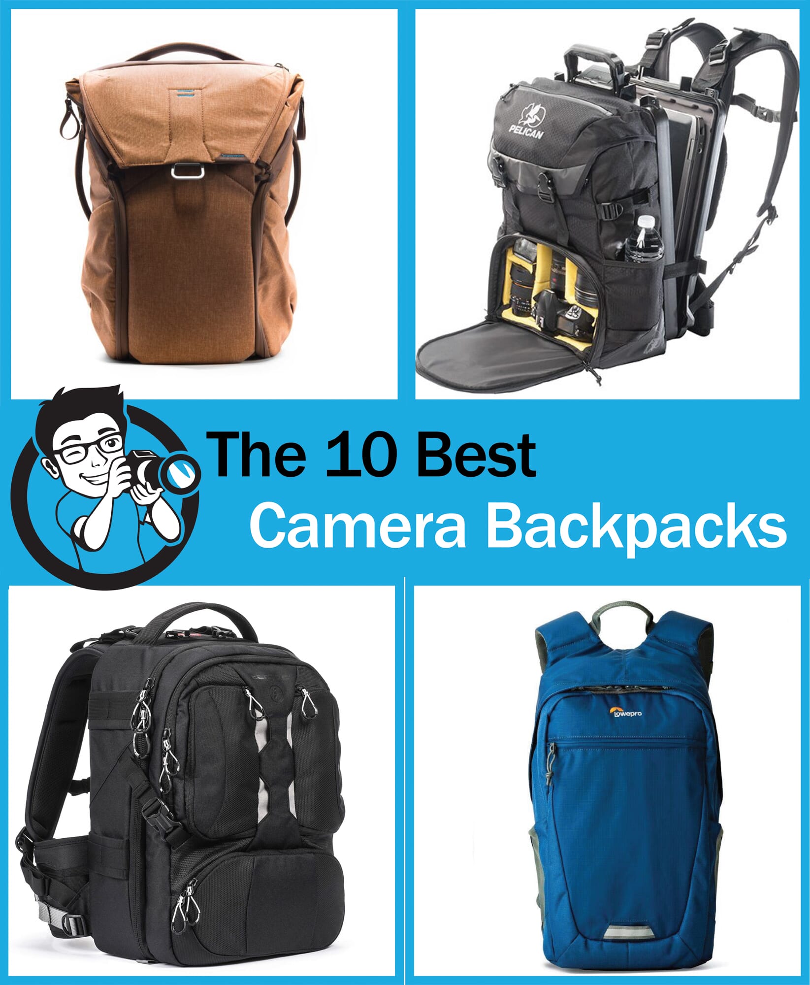 10 Best Camera Backpacks in 2020 For All Level Photographers