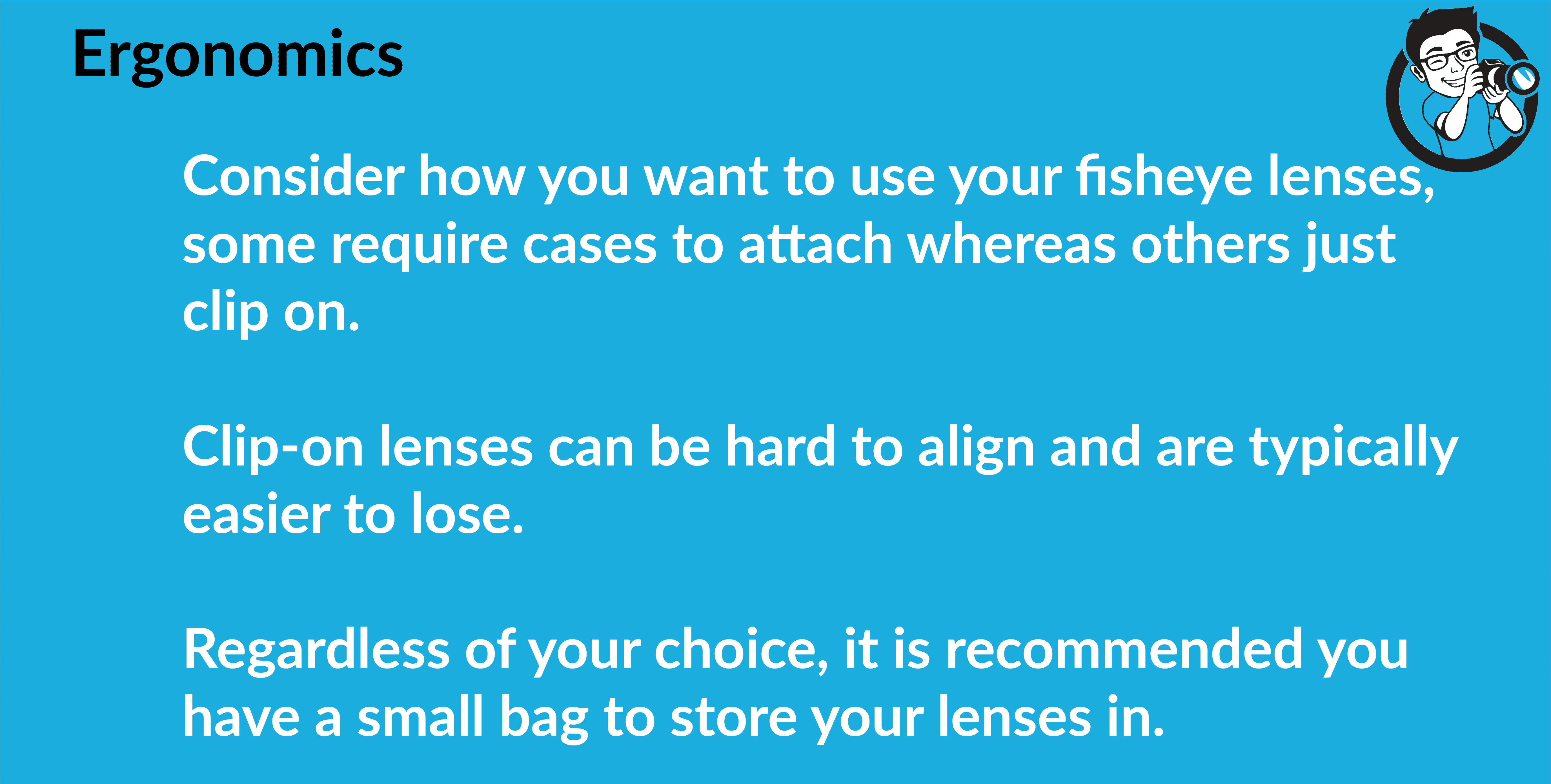 best fisheye lens for iPhone ergonomics
