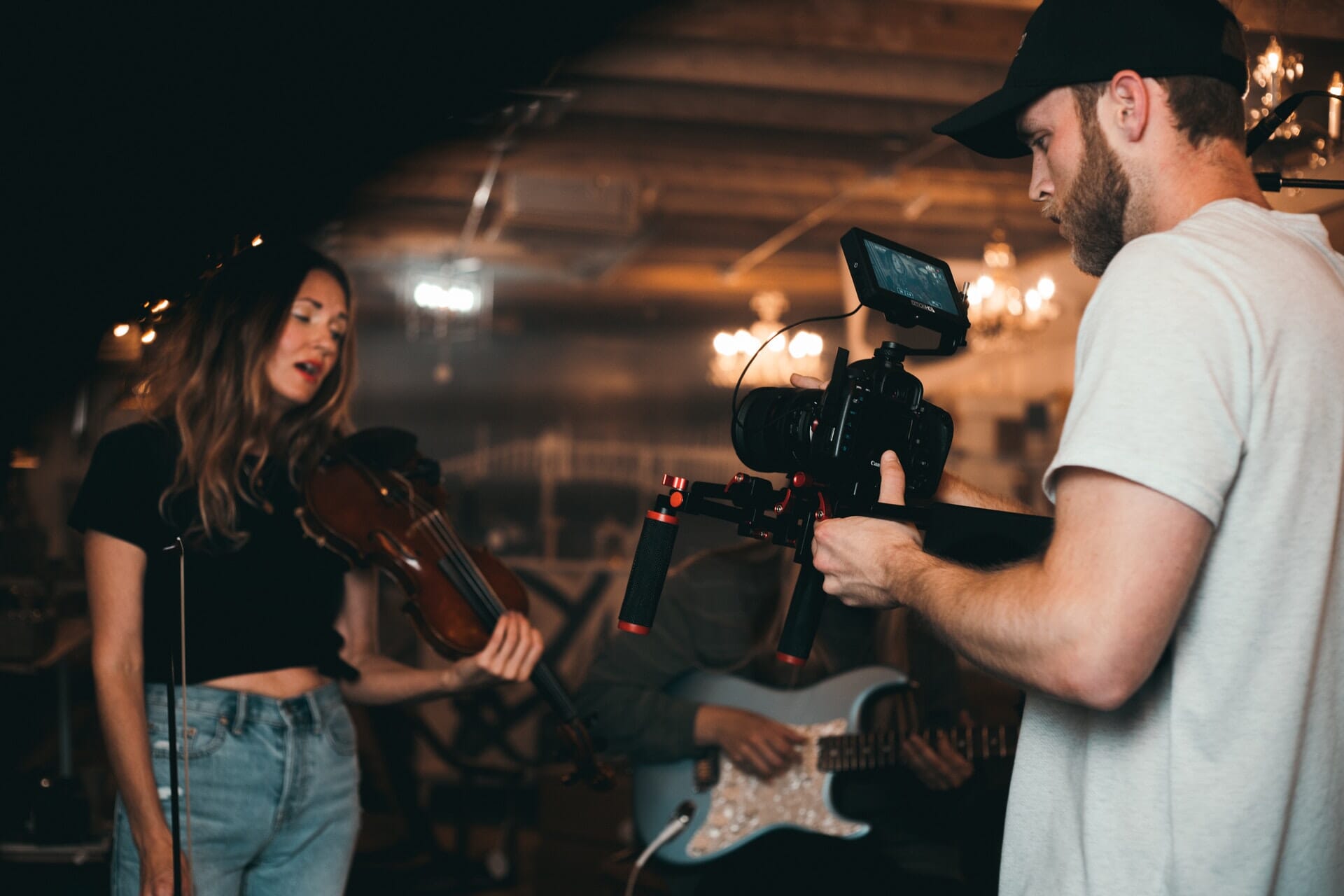 gimbal in use