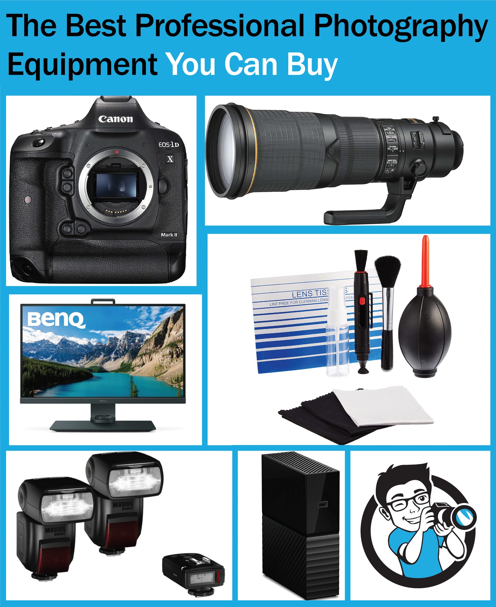 professional photography equipment