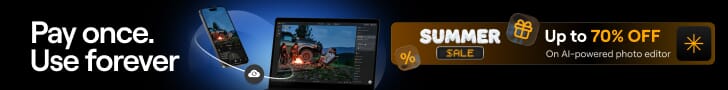 Luminar — pay once, use forever. Summer Sale up to 70% off, ends June 28