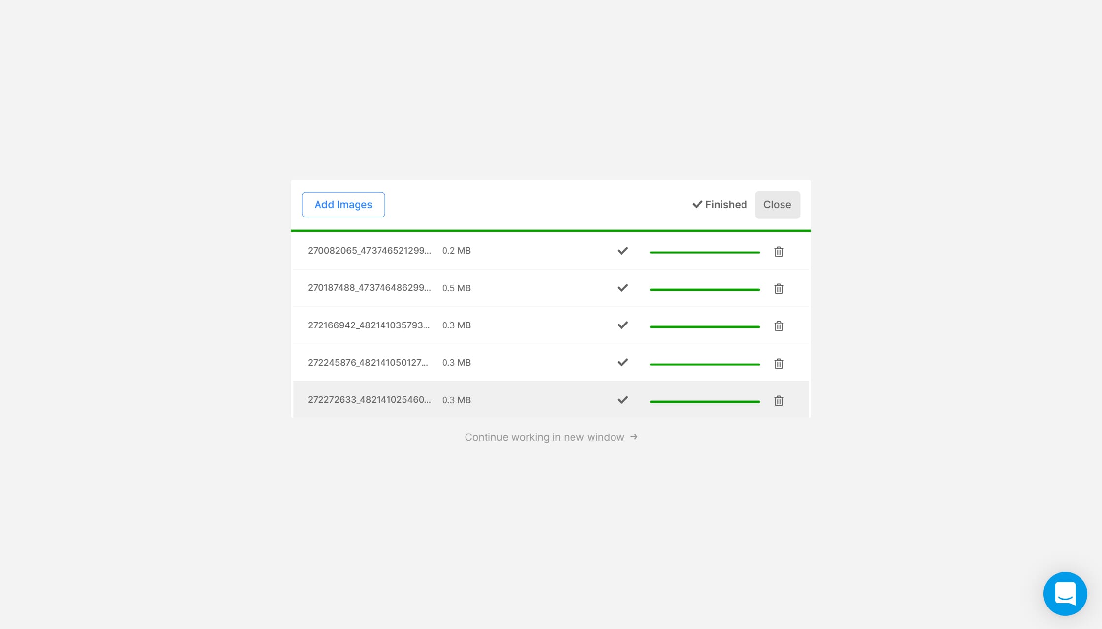 Uploading was simple and easy enough.