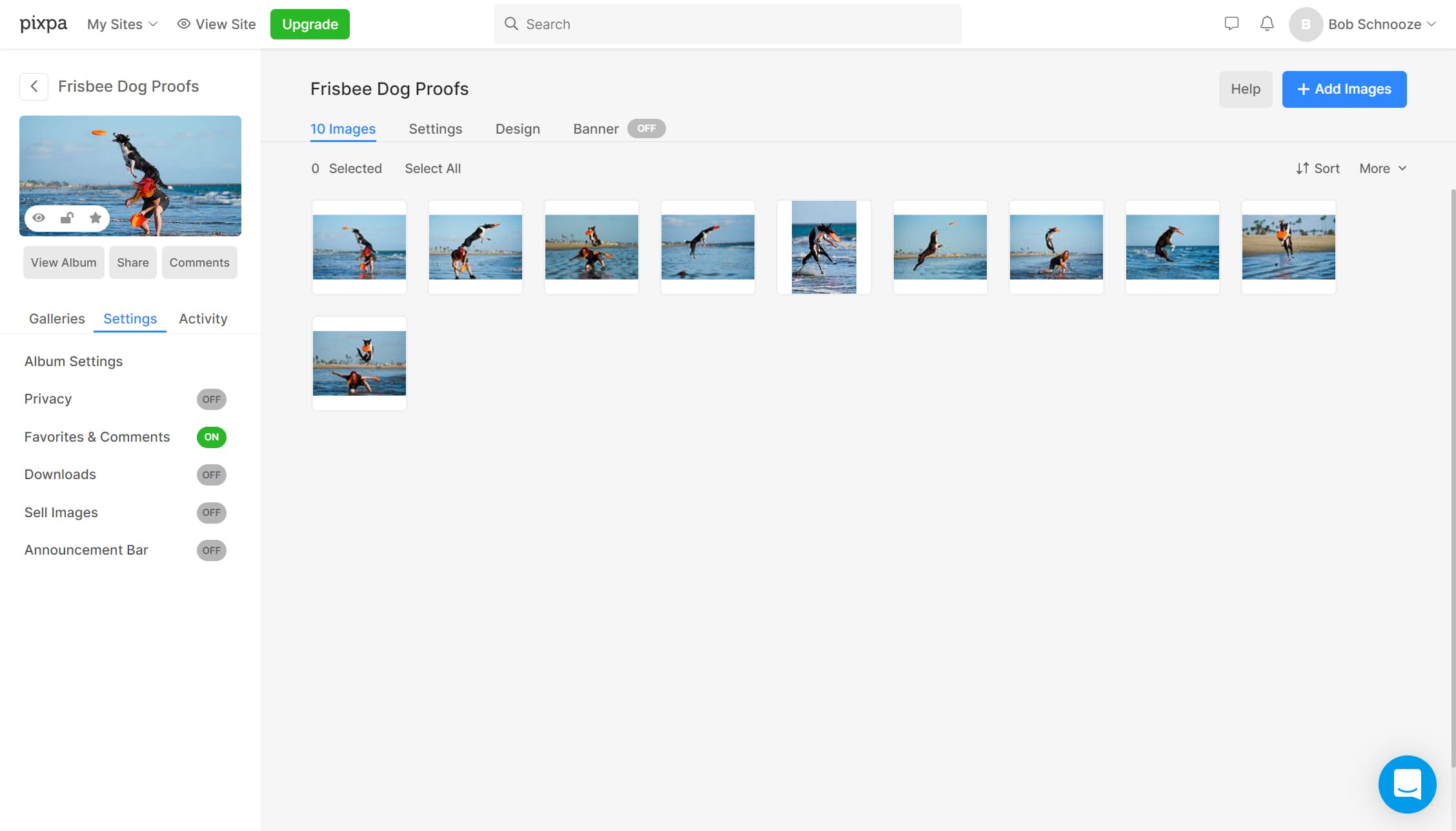 ...followed by lots of settings.