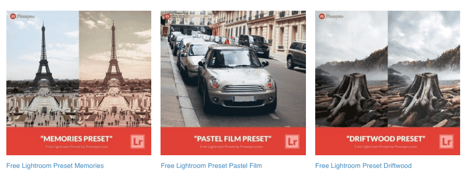 Preset Pro Free Presets