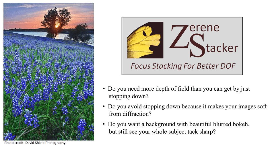 cost of zerene focus stacker