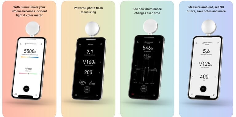 free light meter app for iphone