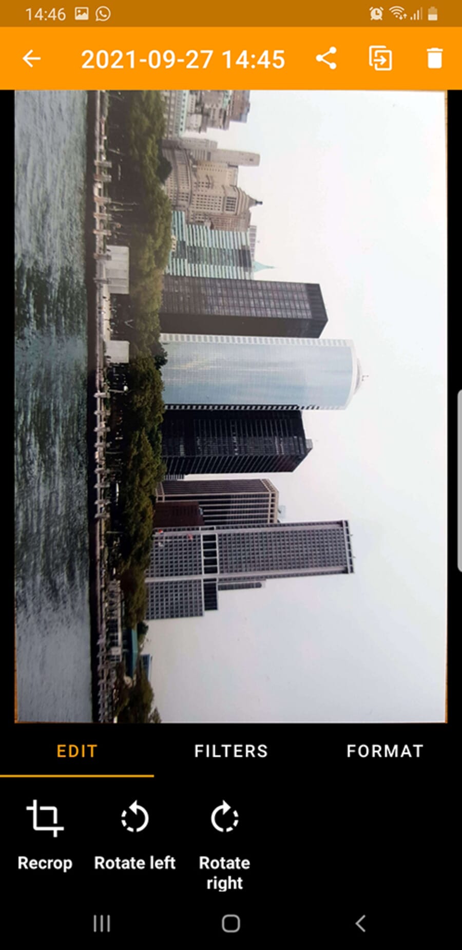 Genius Scan app interface screenshot