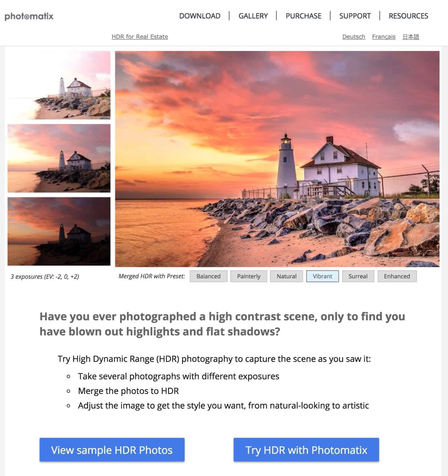 review of sns hdr software