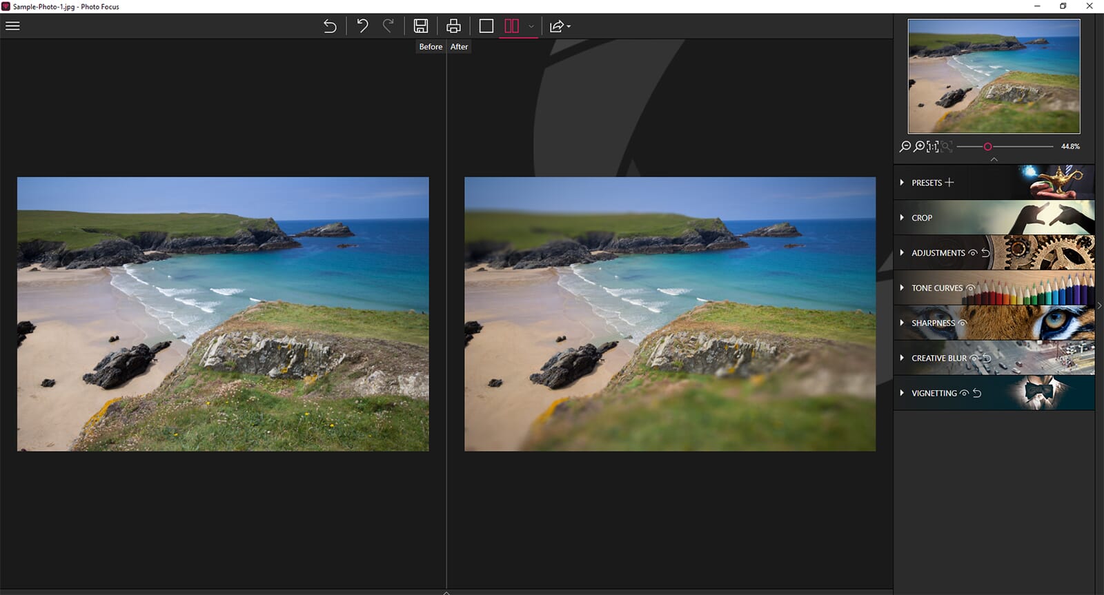inPixioPhotoFocusReview BeforeAfter 1