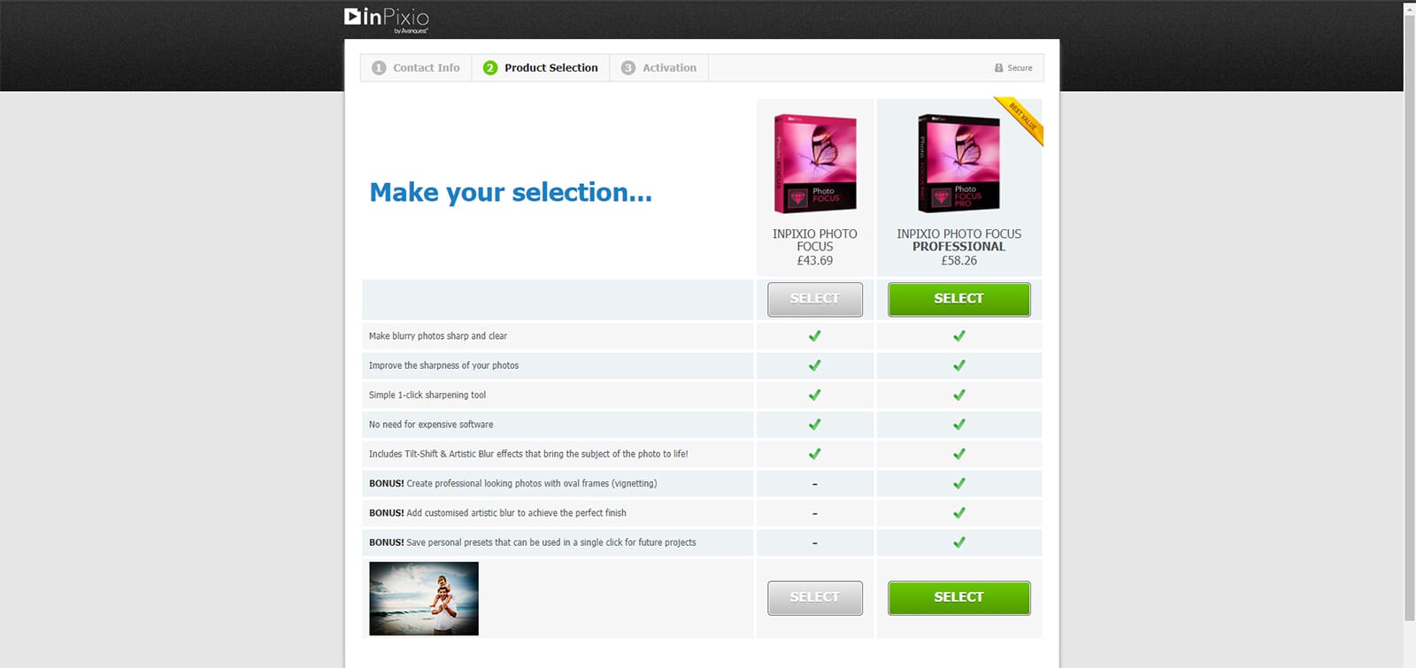 inPixioPhotoFocusReview Pricing 1