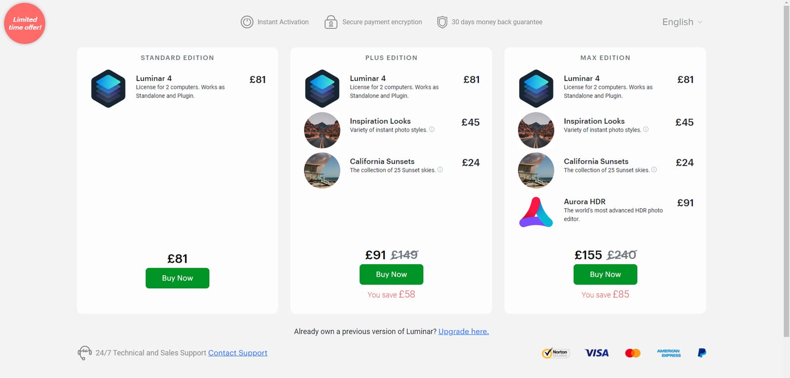 luminar ai pricing