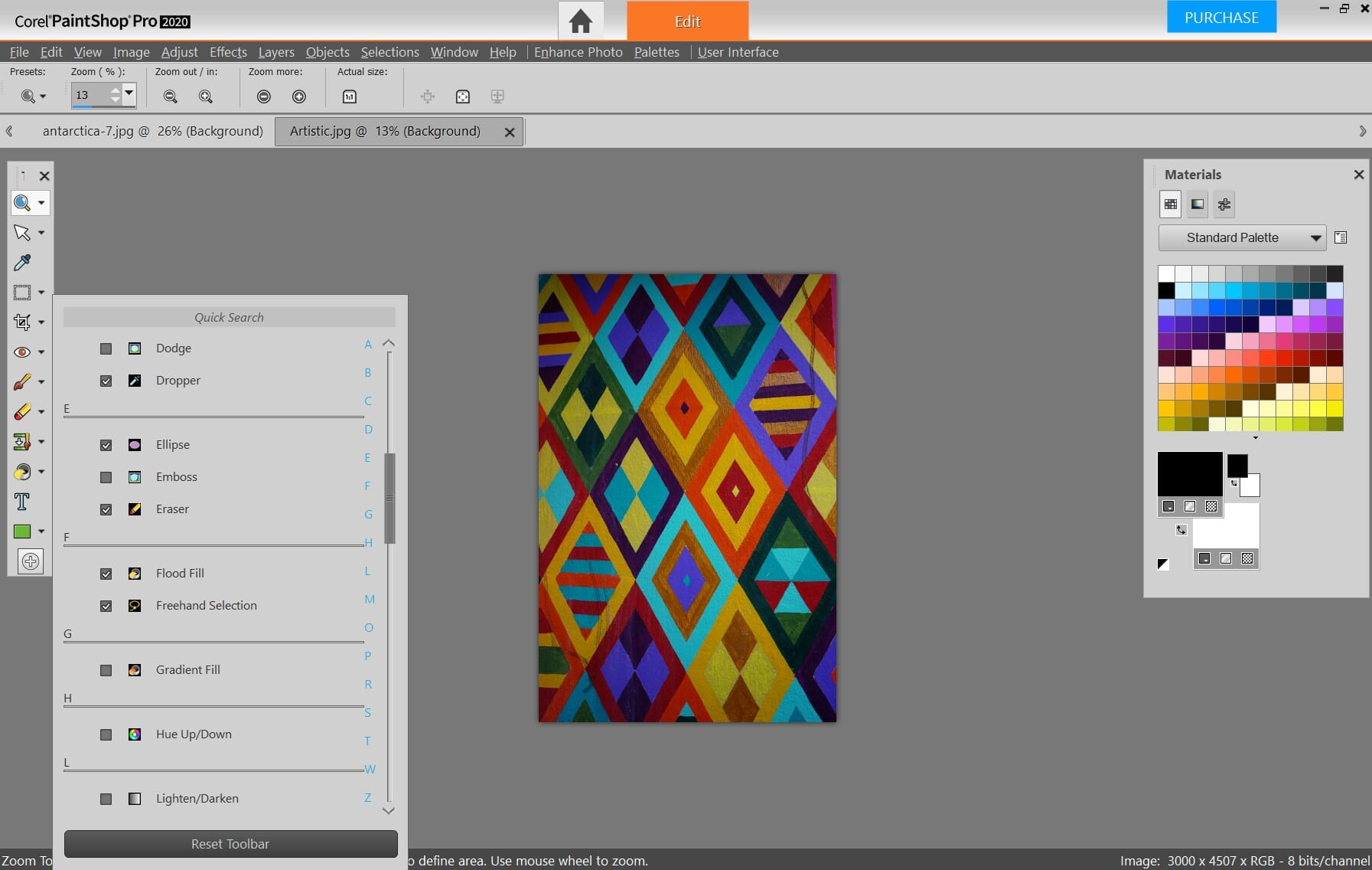 raster graphics editor