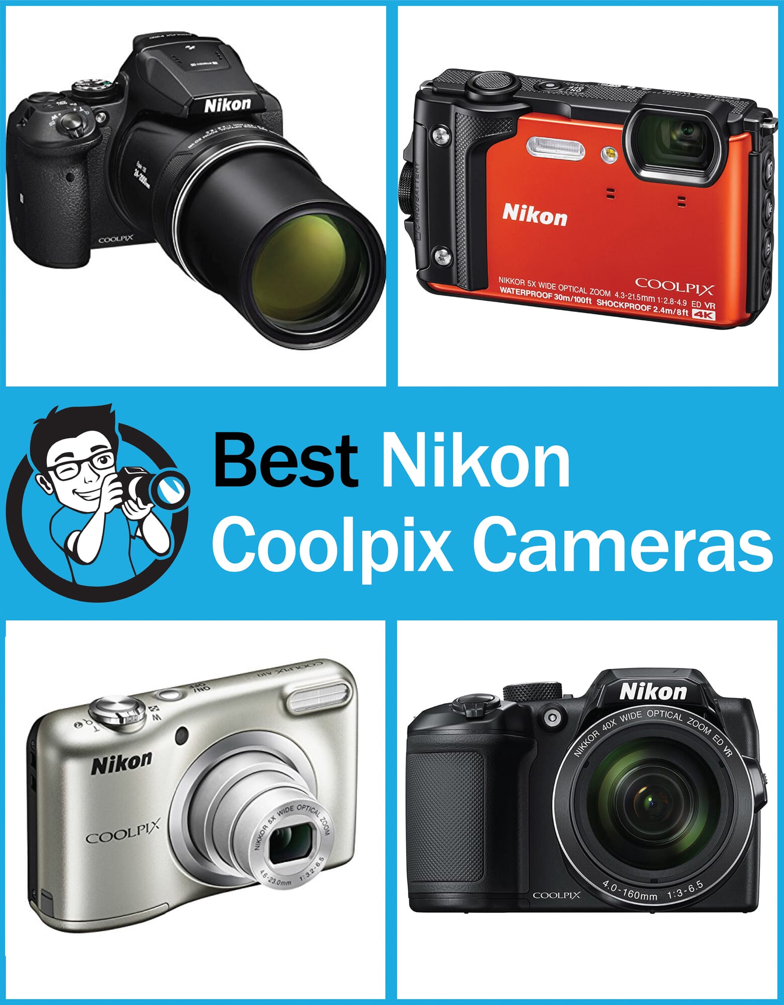 Nikon Coolpix Cameras Comparison Chart