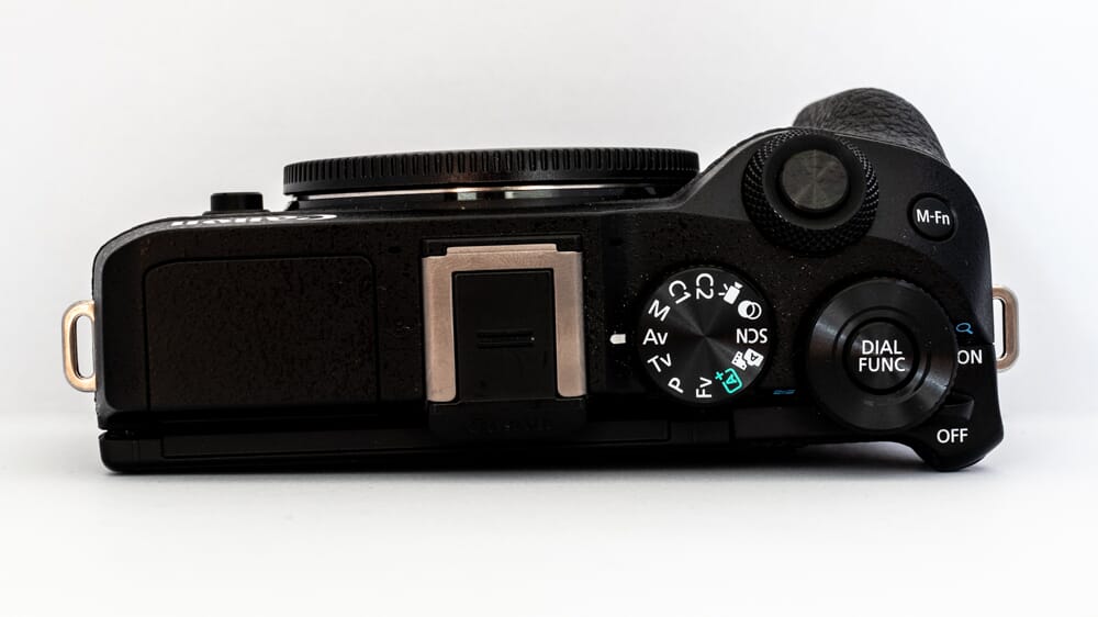 Canon EOS M6 MKII Top
