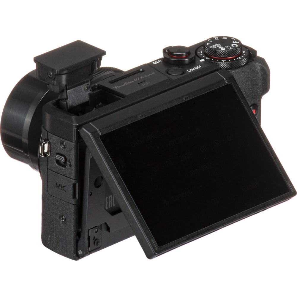 Canon PowerShot G7 X III back view
