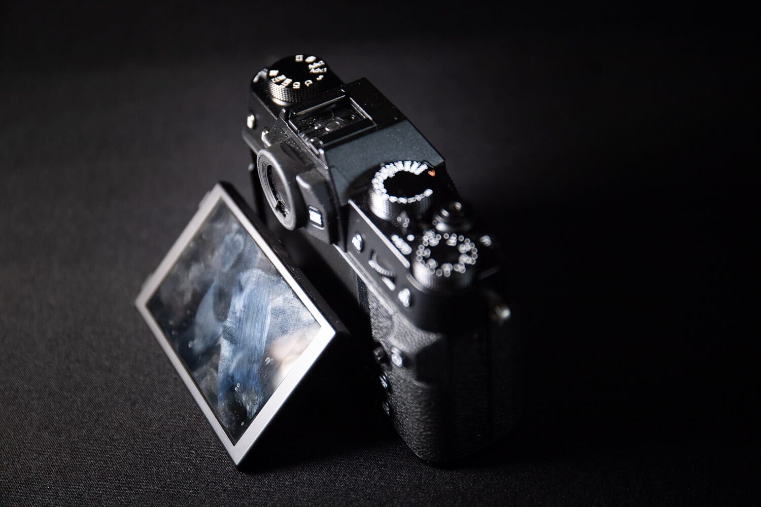 Flipped out LCD