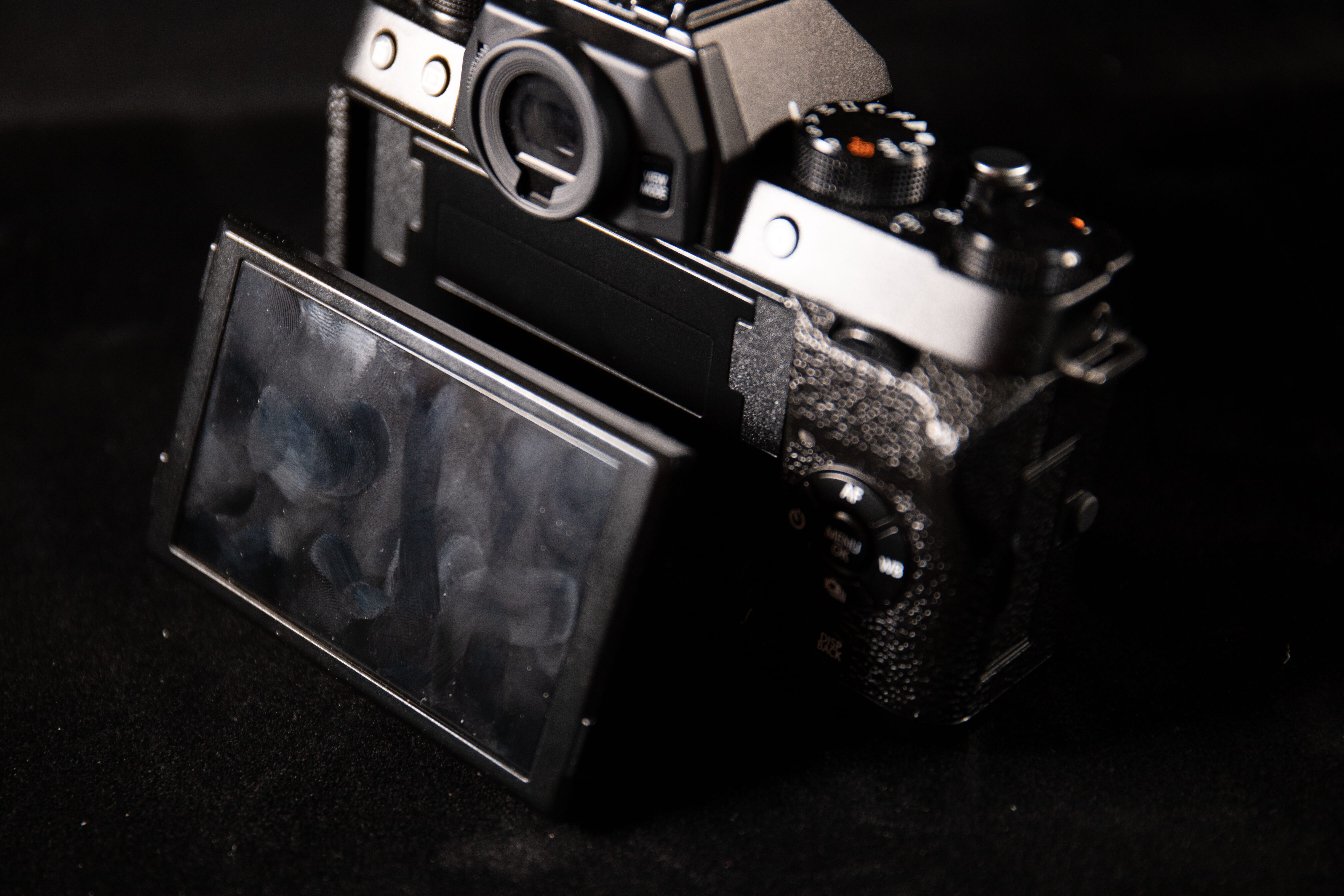 Fujifilm X-T100 back view