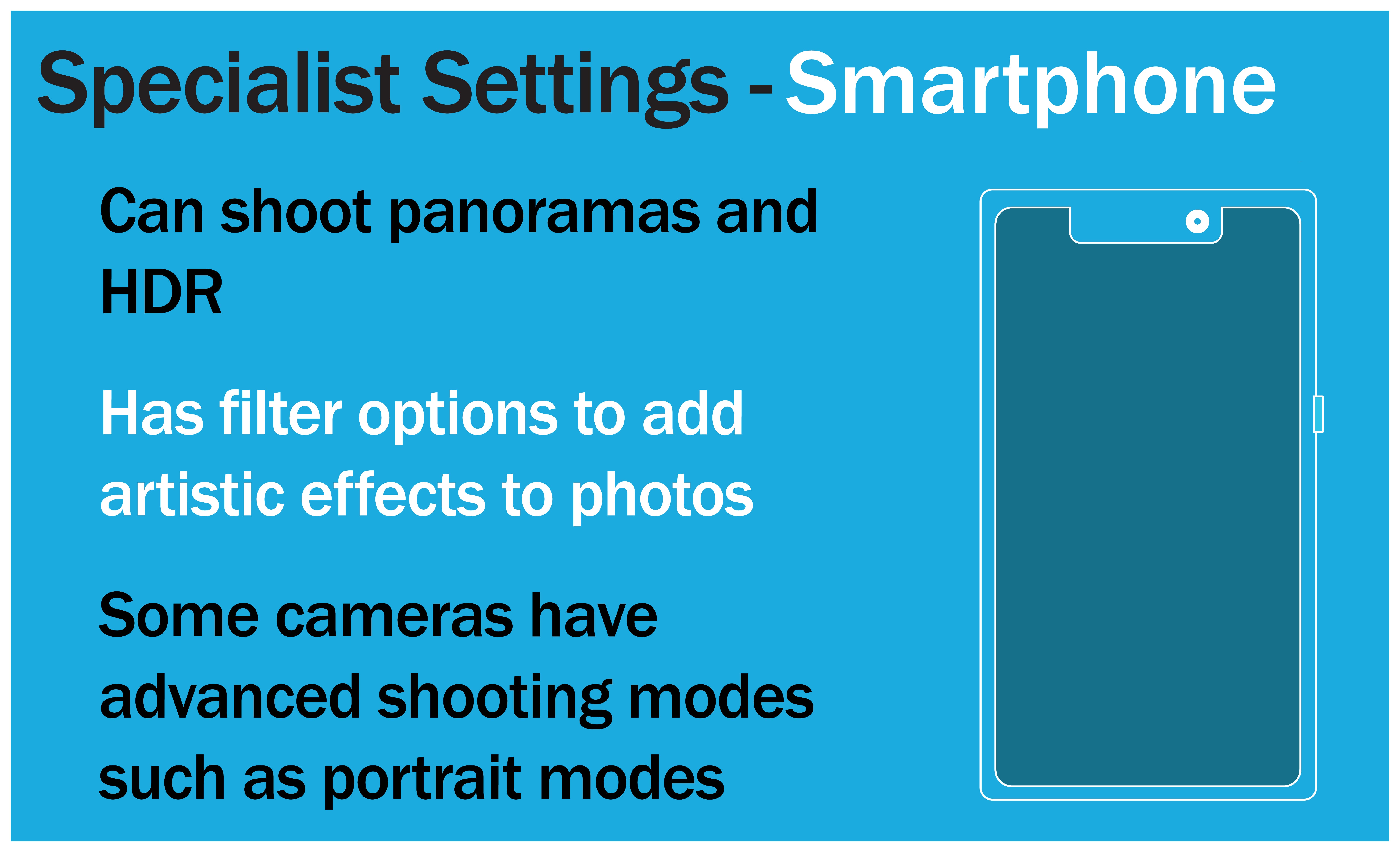 specialist settings smartphone