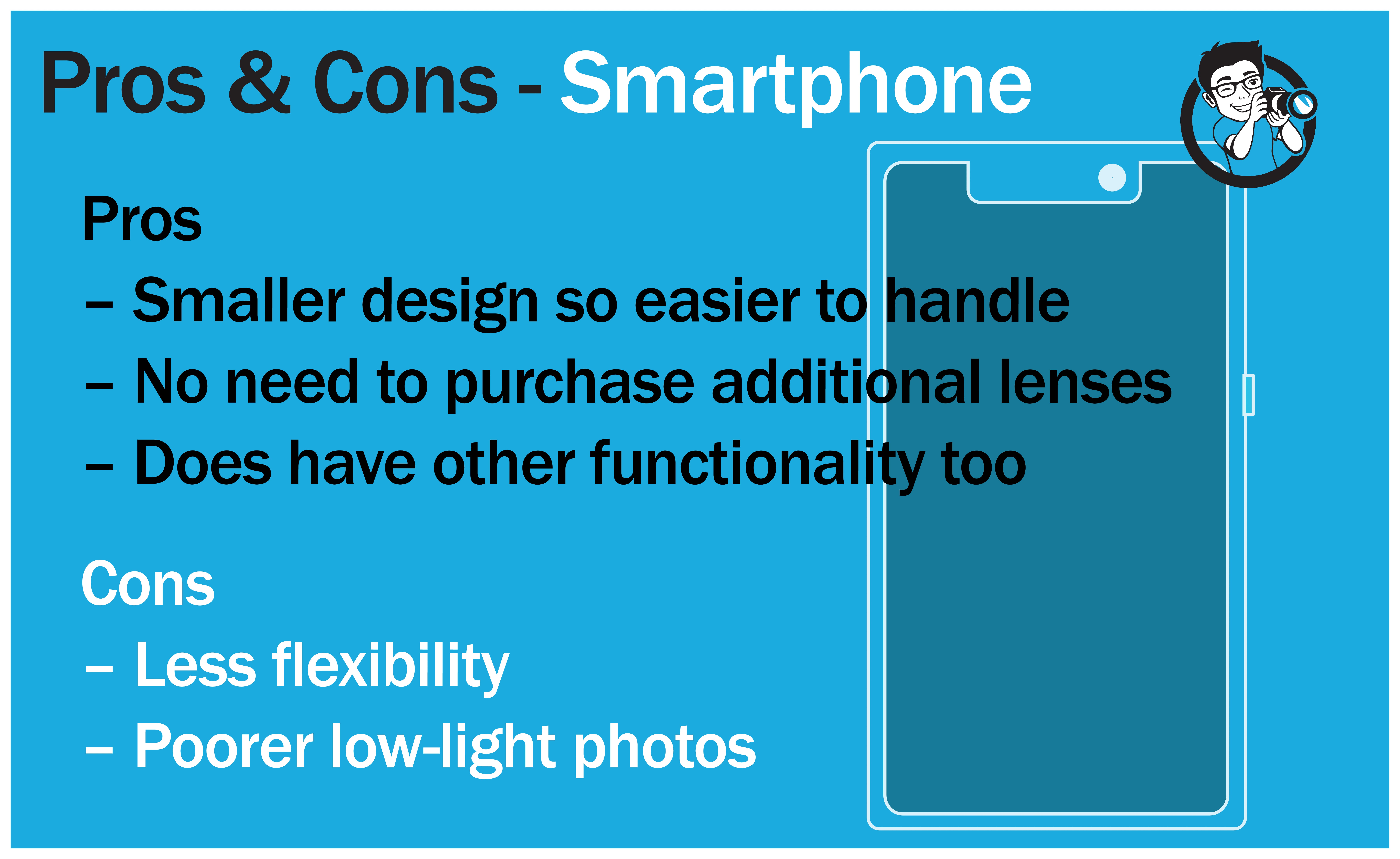 pros and cons smartphone