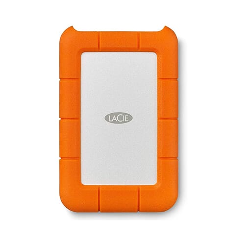 LaCie Rugged USB-C 4TB External Hard Drive