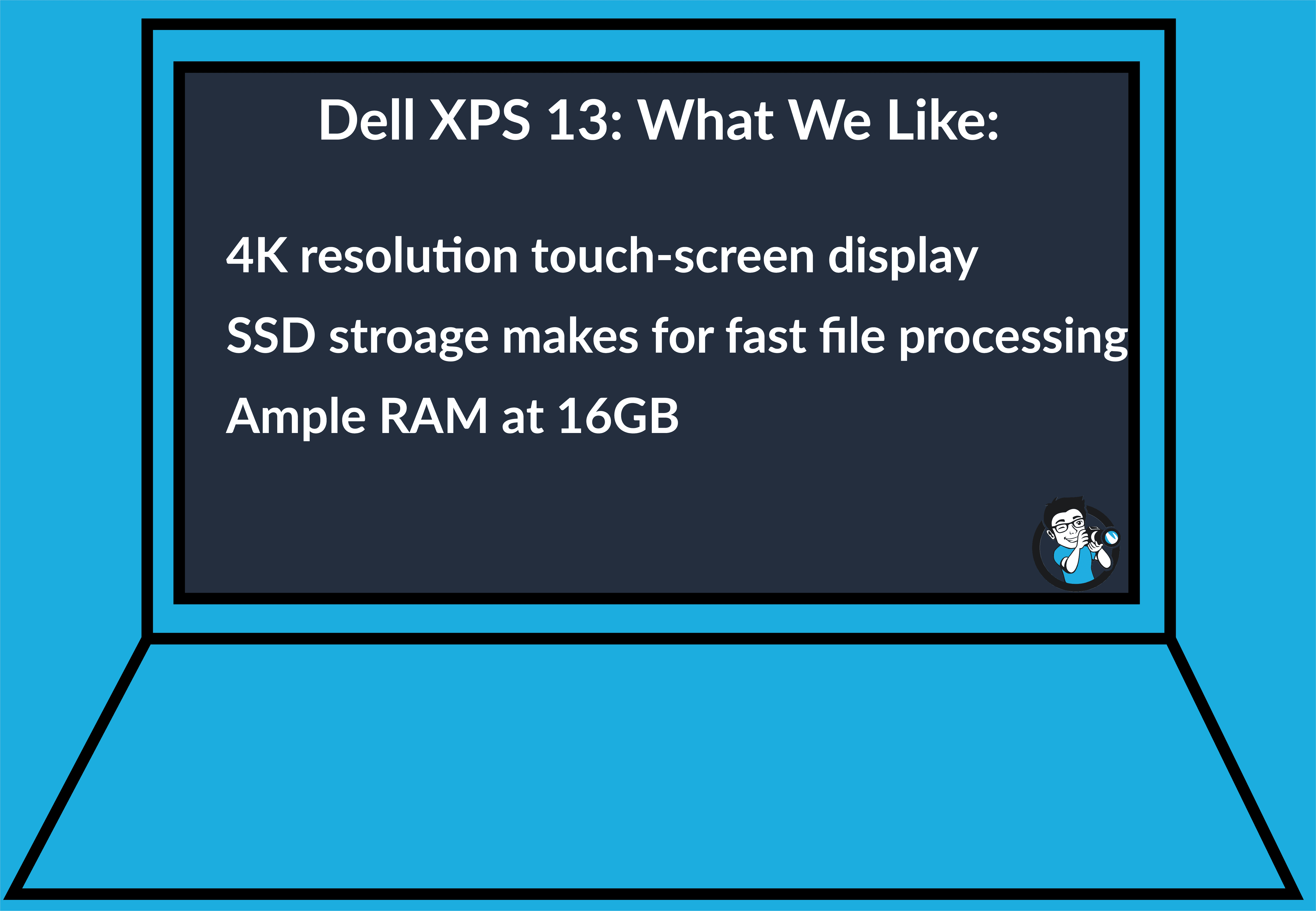 what makes the Dell XPS 13 the best laptop for photo editing