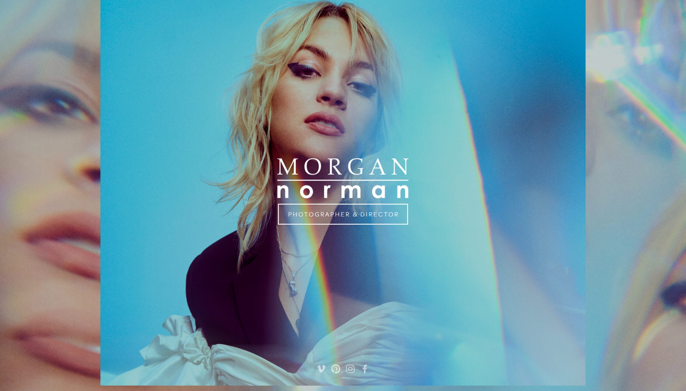 Morgan's work is immediately eye catching.