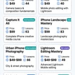 10 Best iPhone Photography Courses Online (2026) — Free & Paid