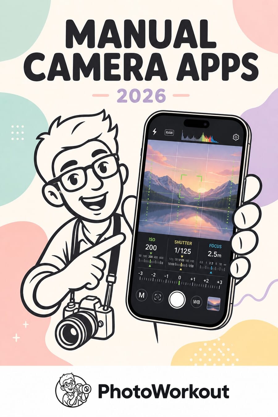 Best manual camera apps for iPhone in 2026