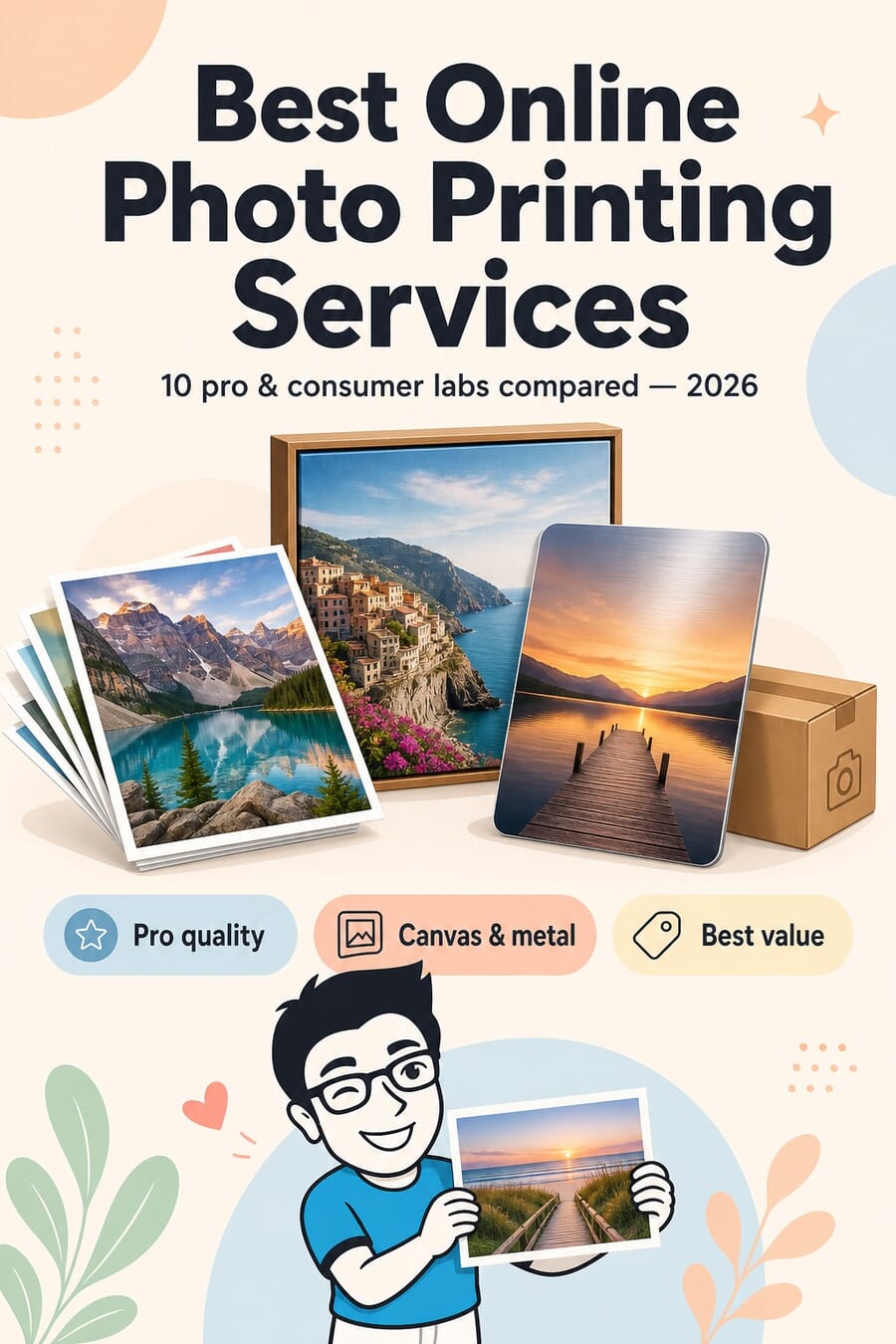 Best online photo printing services 2026 — 10 pro and consumer labs compared