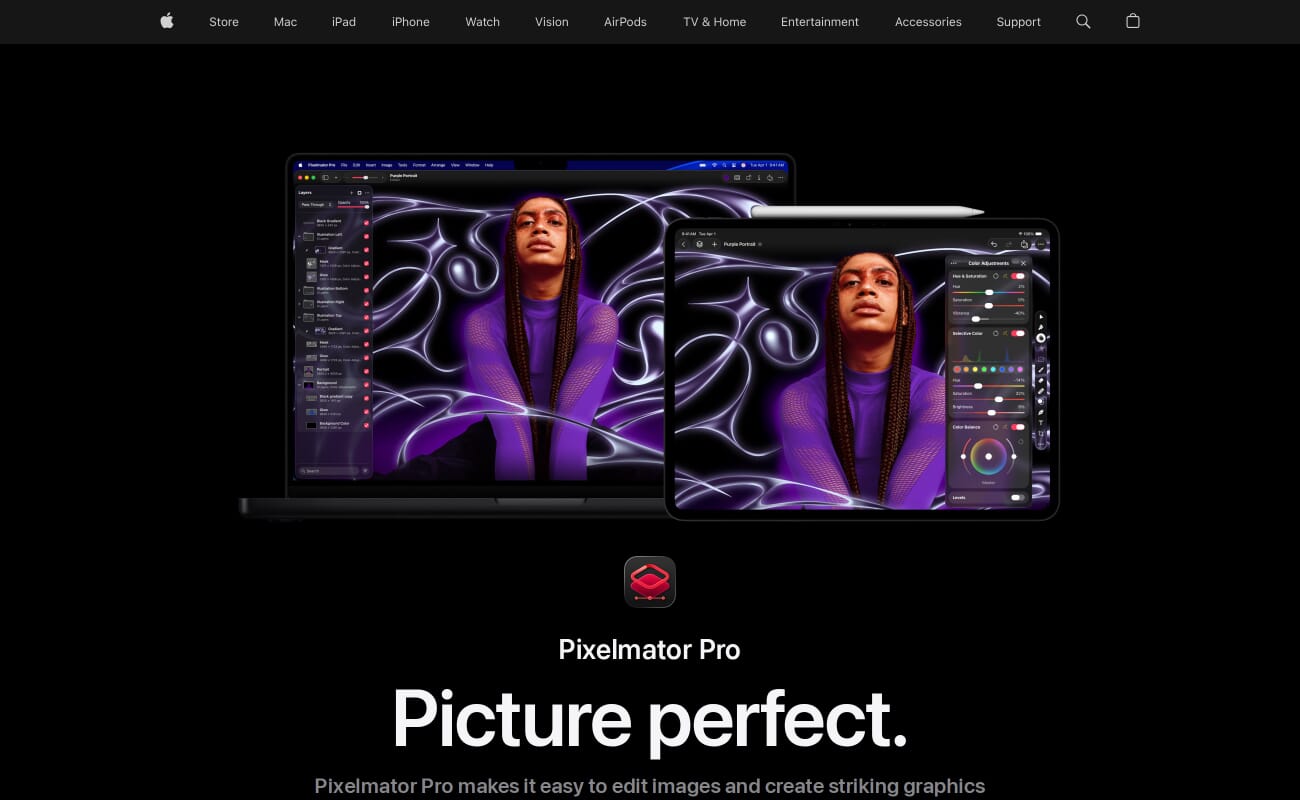 Pixelmator Pro ML Super Resolution feature