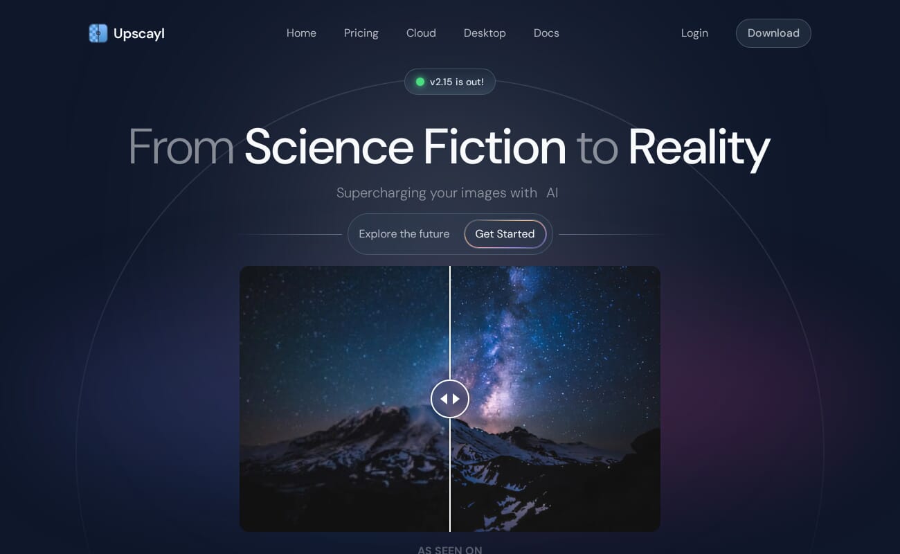 Upscayl open-source AI upscaling interface