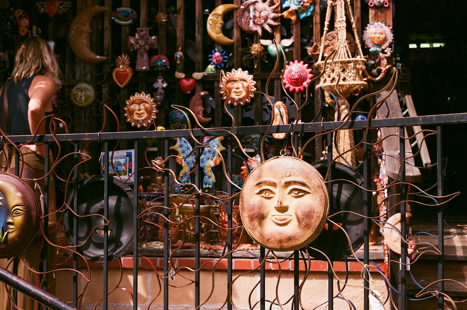 Traditional artwork in Old Town