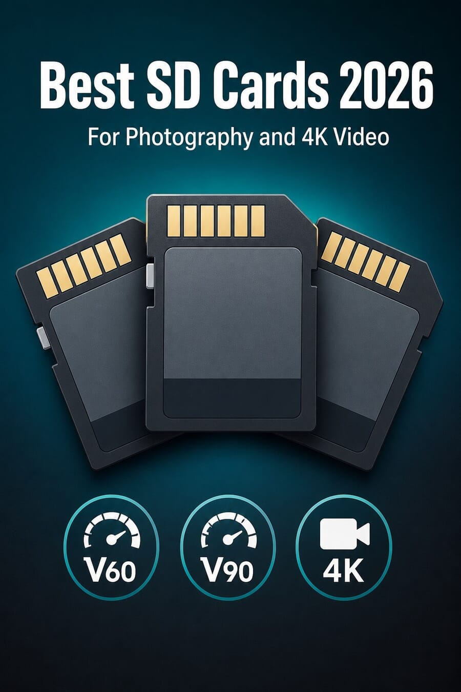 Best SD cards for photography and 4K video in 2026, comparing V60 and V90 speed classes