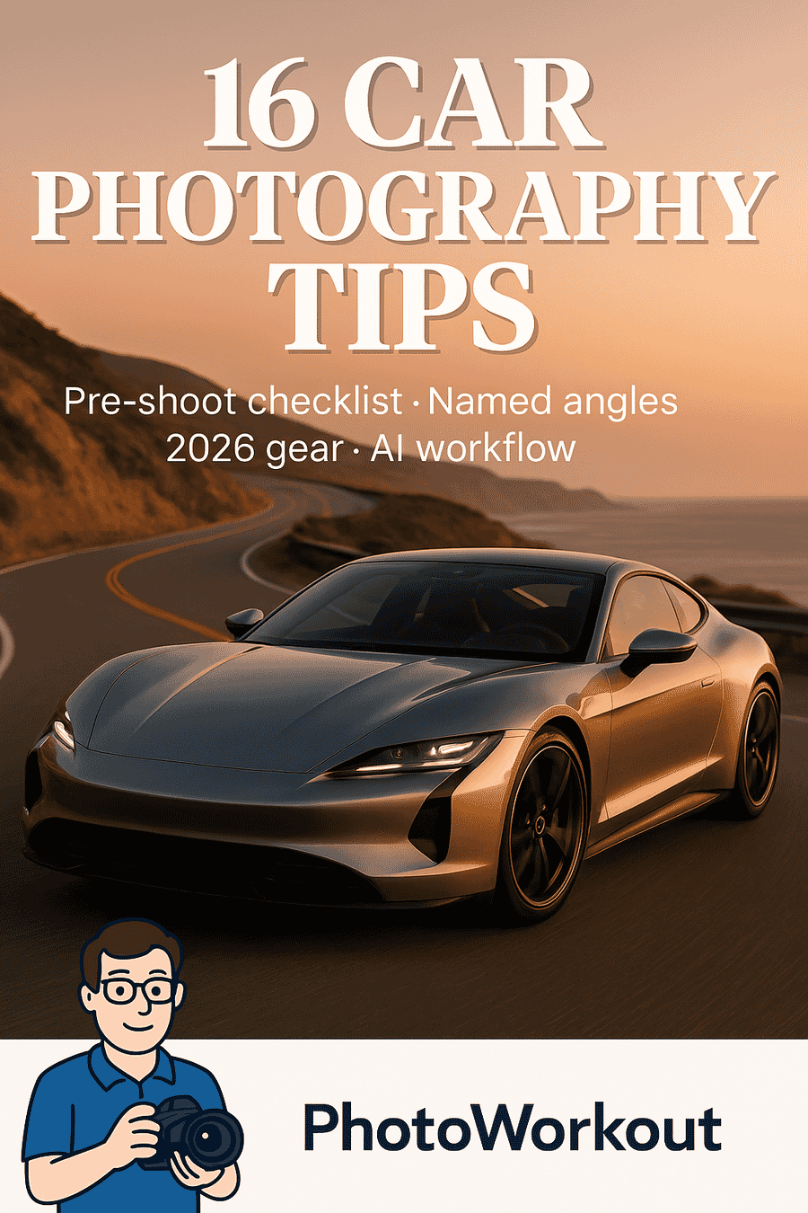 16 car photography tips — pin this guide for later