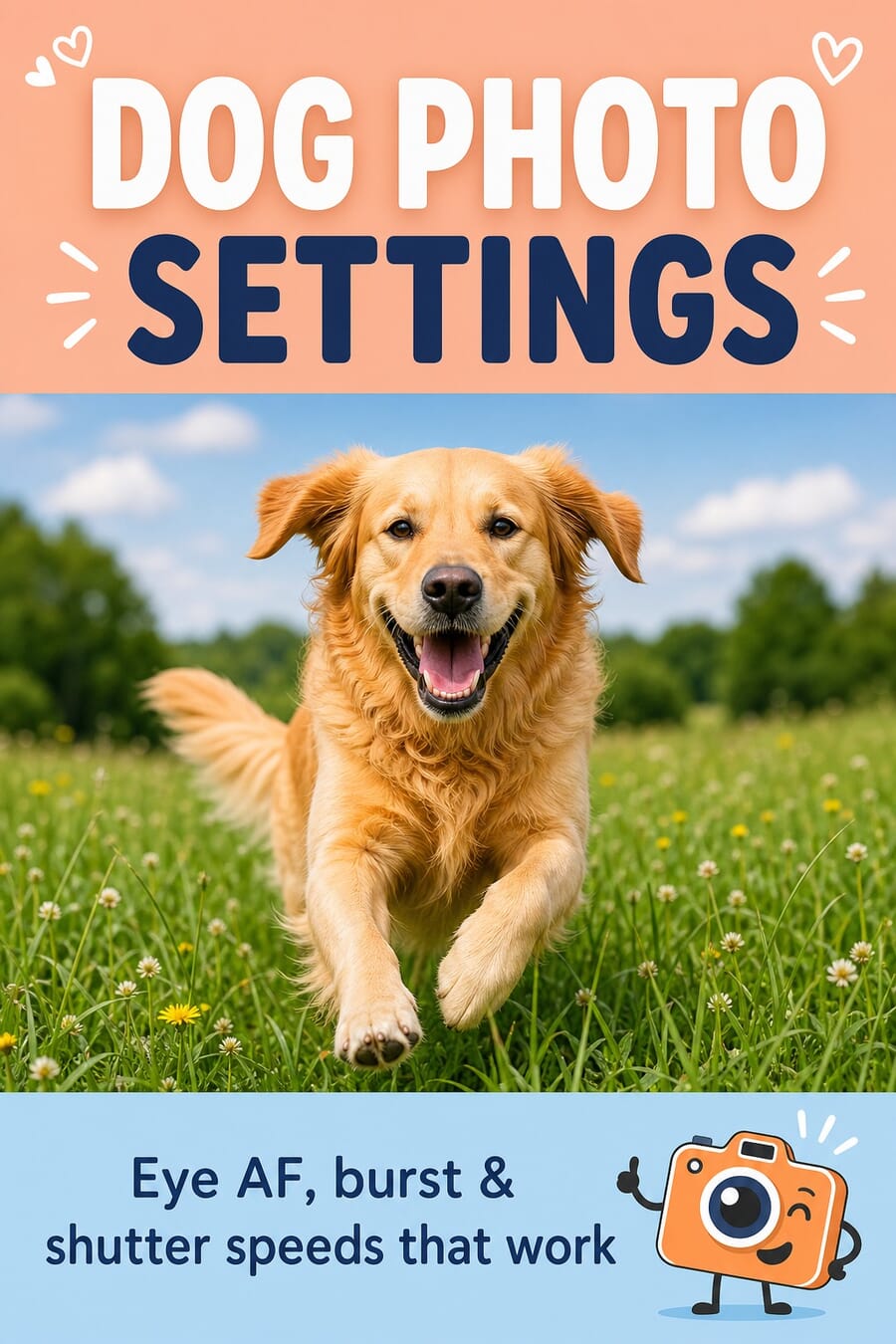 Dog photography settings: Eye AF, burst and shutter speeds