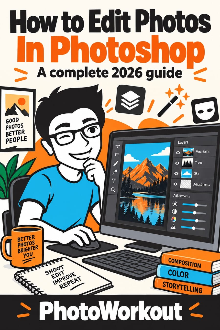 How to edit photos in Photoshop, a complete 2026 guide