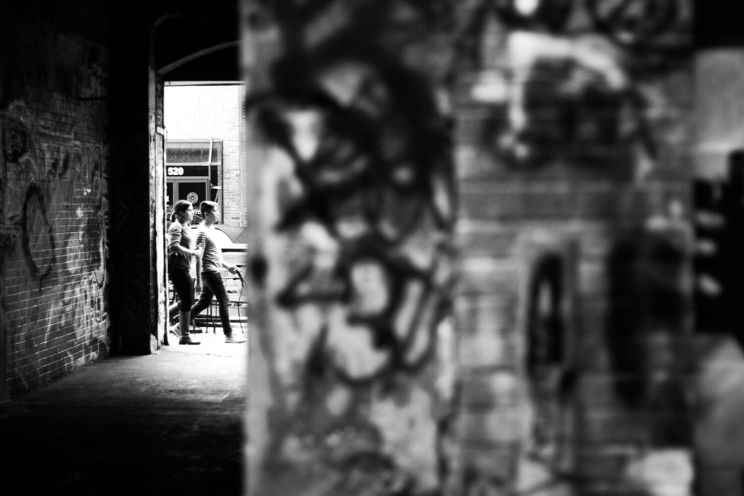 Manual mode gives flexibility in street photography