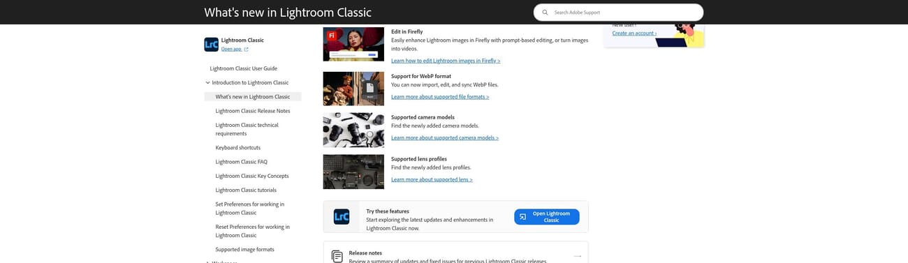 Overview of the Lightroom Classic 15.2 and Camera Raw 18.2 February 2026 update features
