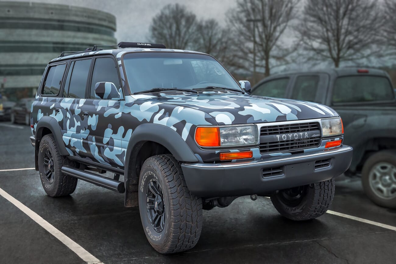 Toyota Land Cruiser: A Classic Four-Wheel Drive at Cars &amp; Coffee, Greenville, SC