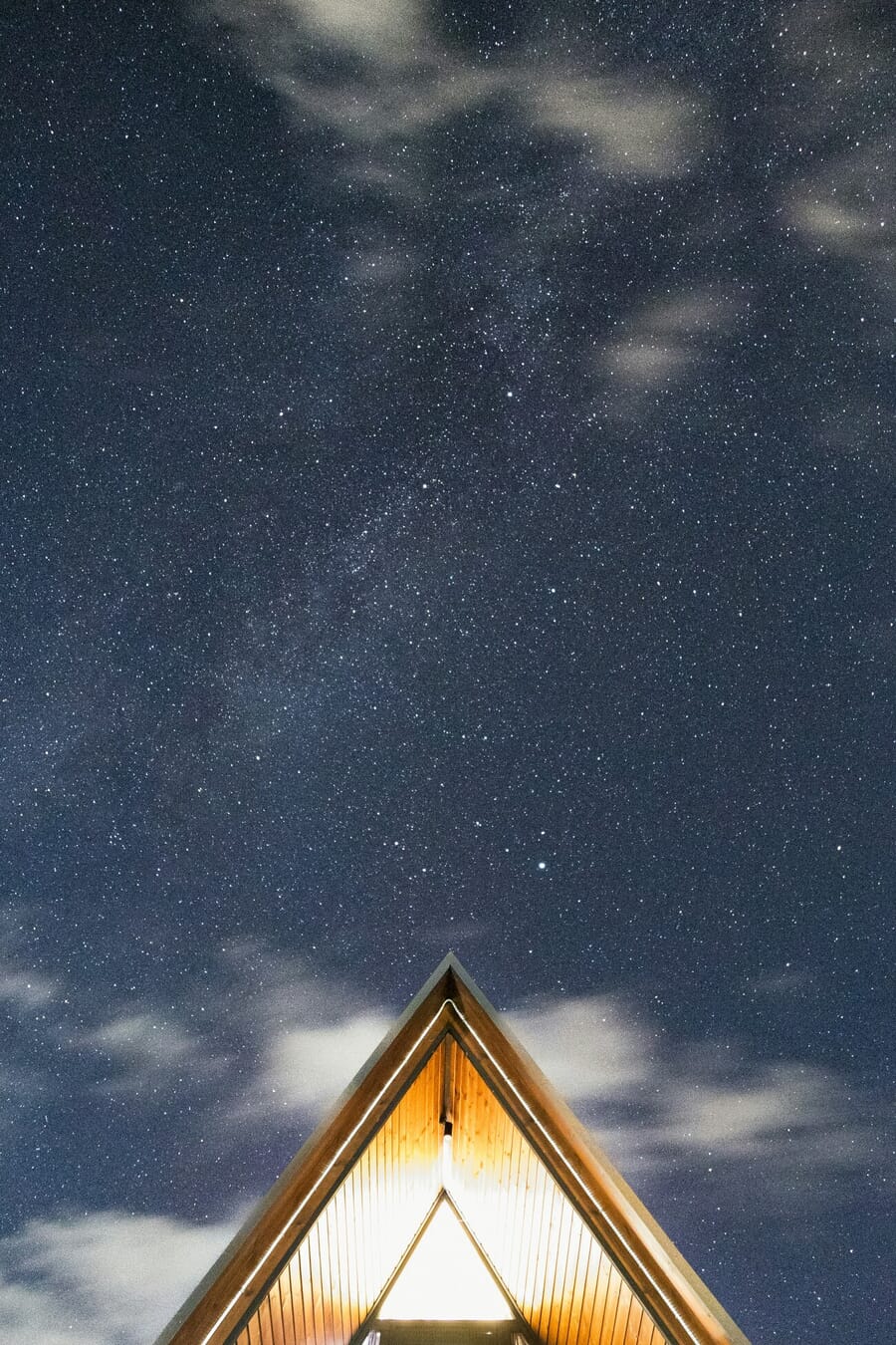 Milky Way over mountains shot with Canon EOS 6D Mark II showing night sky photography