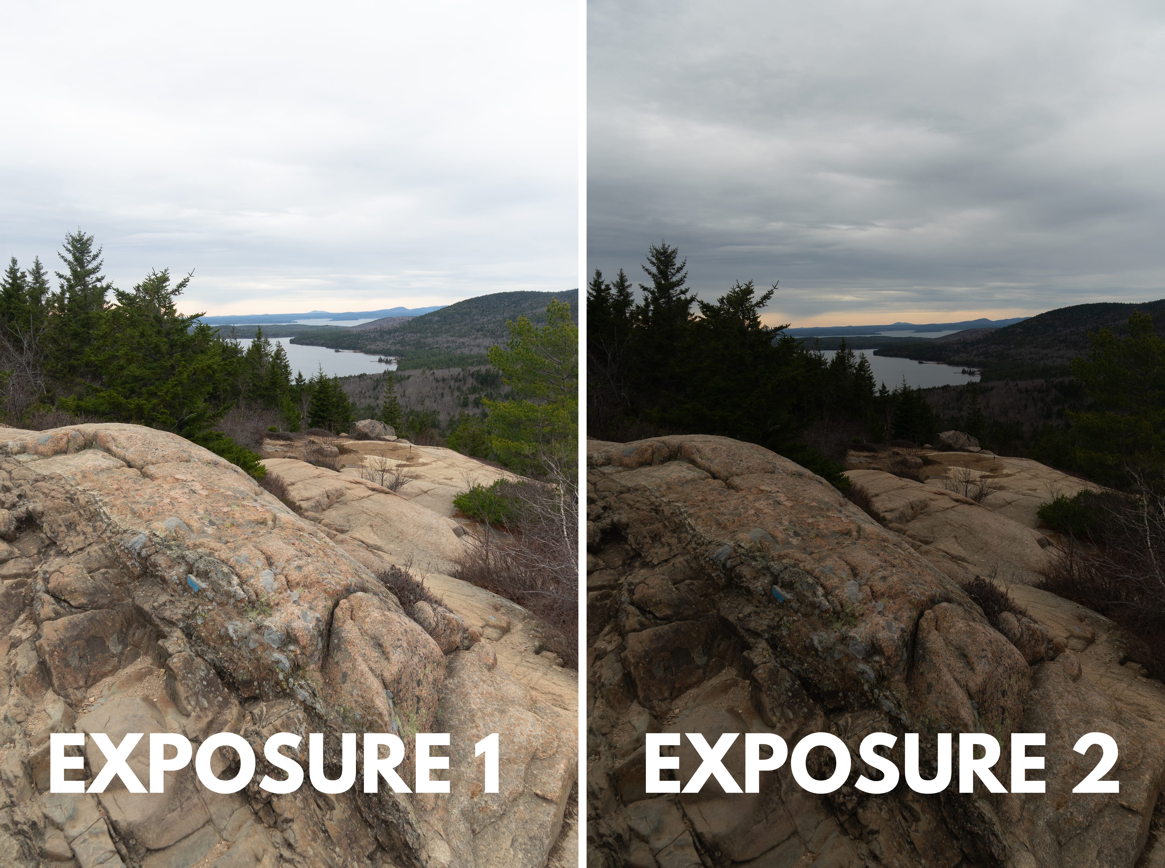 two exposures
