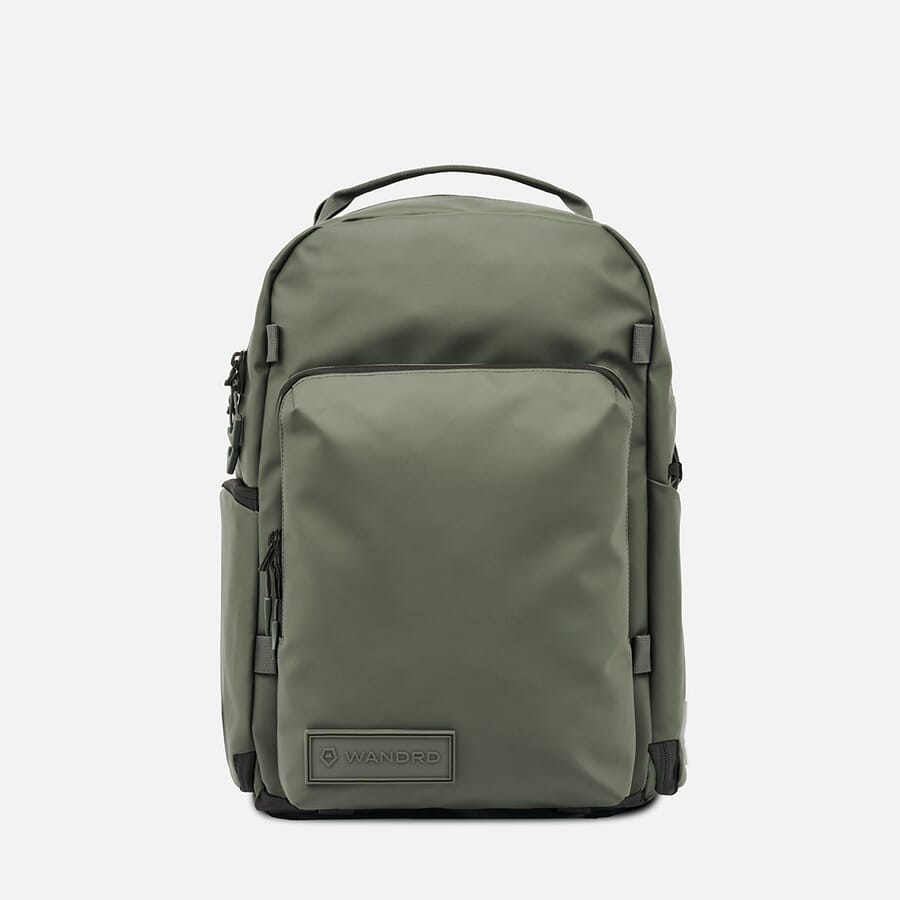 WANDRD PRVKE Pocket 21L hybrid camera backpack in Wasatch Green